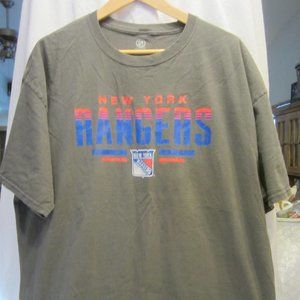 NY RANGERS GRAPHIC TEE, 2XL